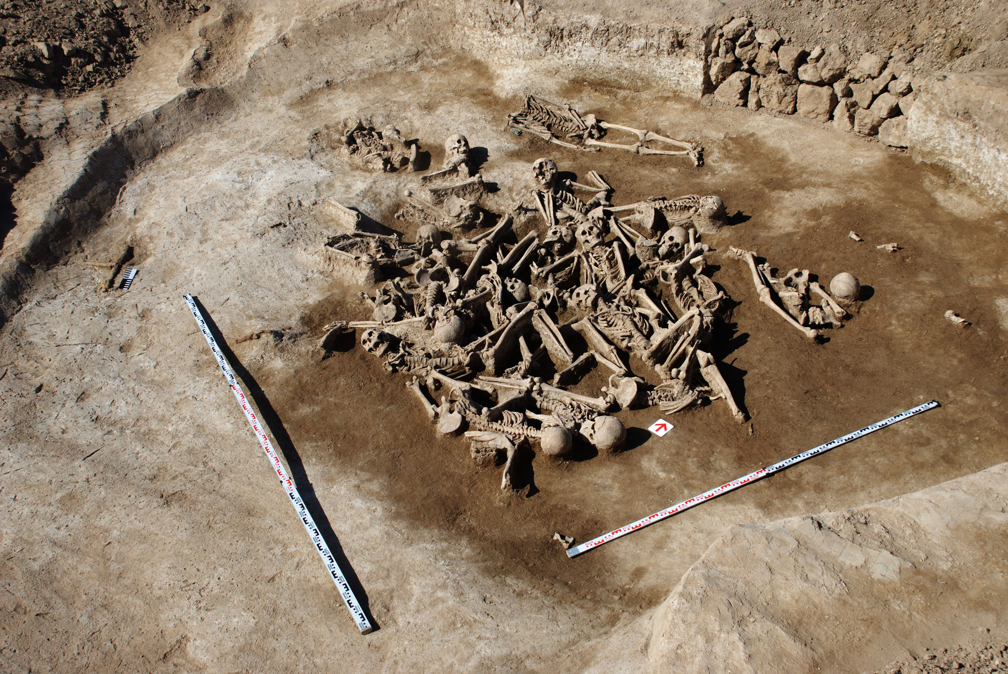 Mass grave, Bayanbulag, Mongolia