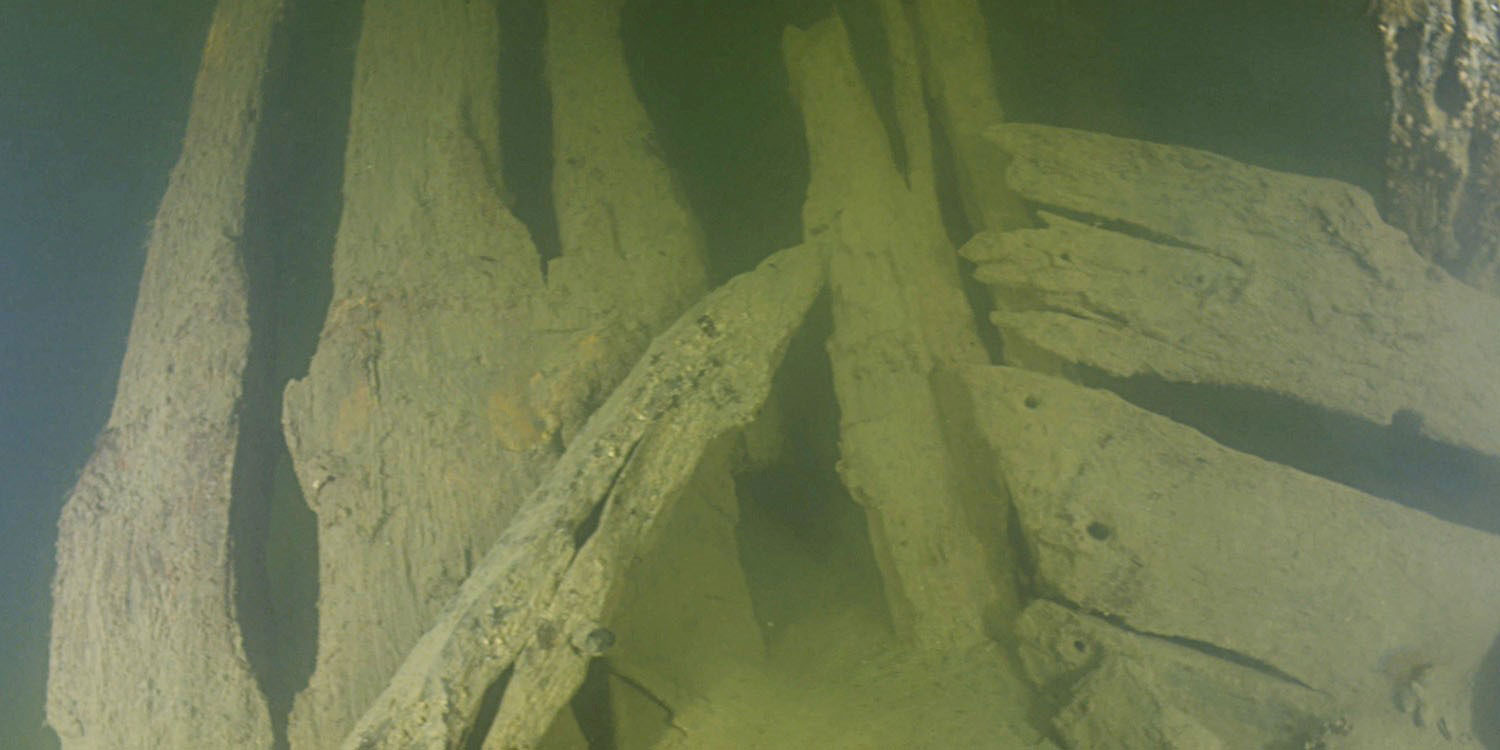 Shipwreck, Landfjarden, Sweden