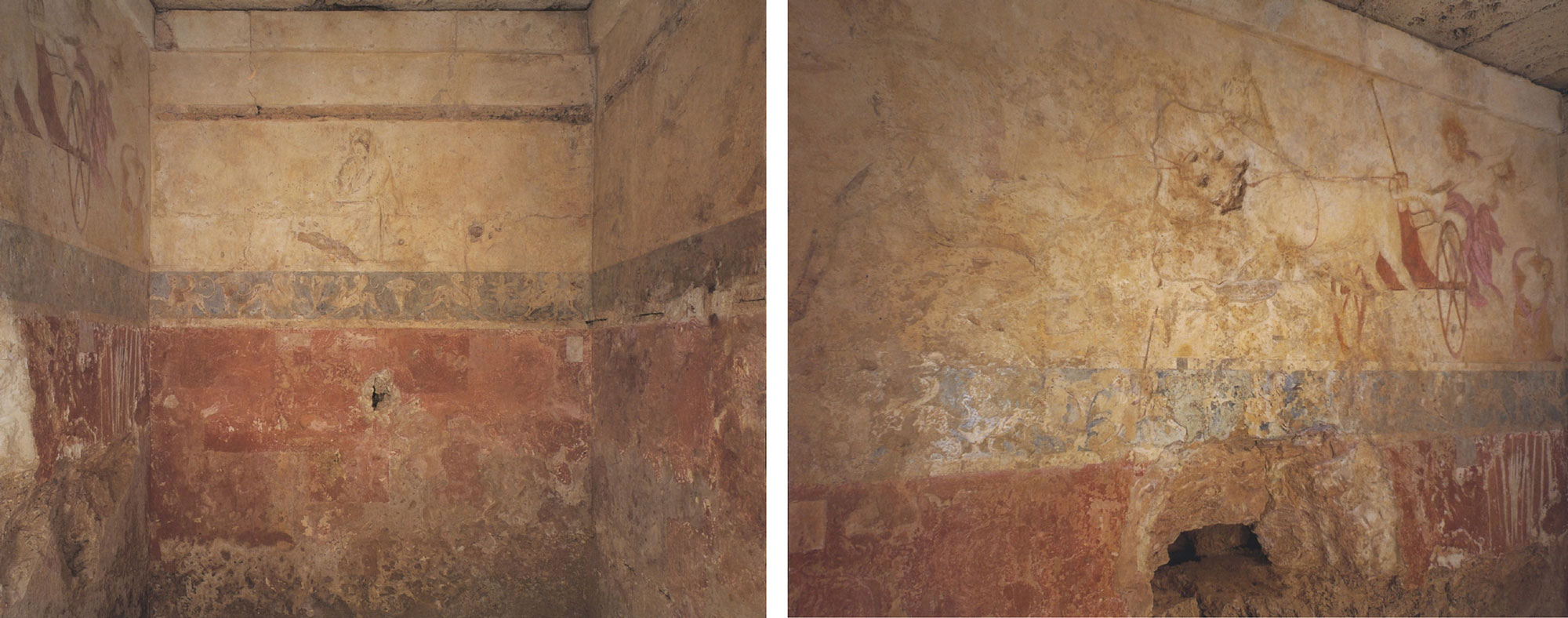 Tomb I wall paintings, Vergina, Greece