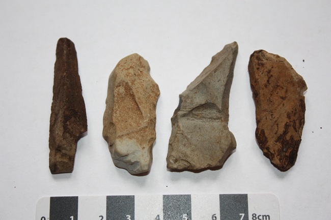 Stone tools found on the Isle of Skye, Scotland