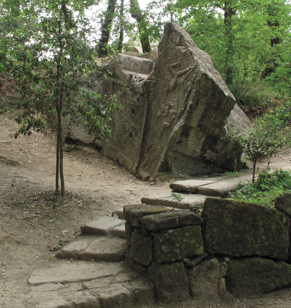 Features Italy’s Garden of Monsters Archaeology Magazine July