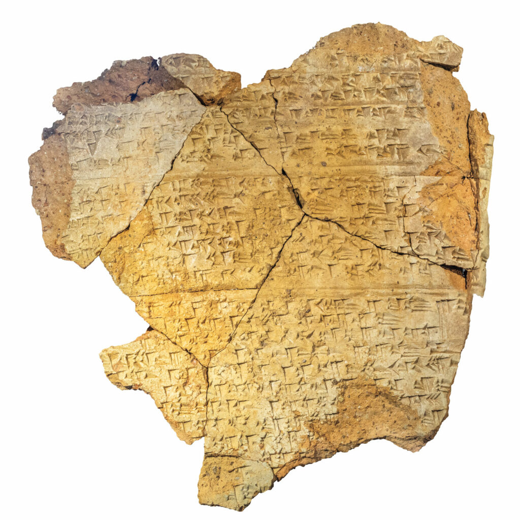 Clay tablet
