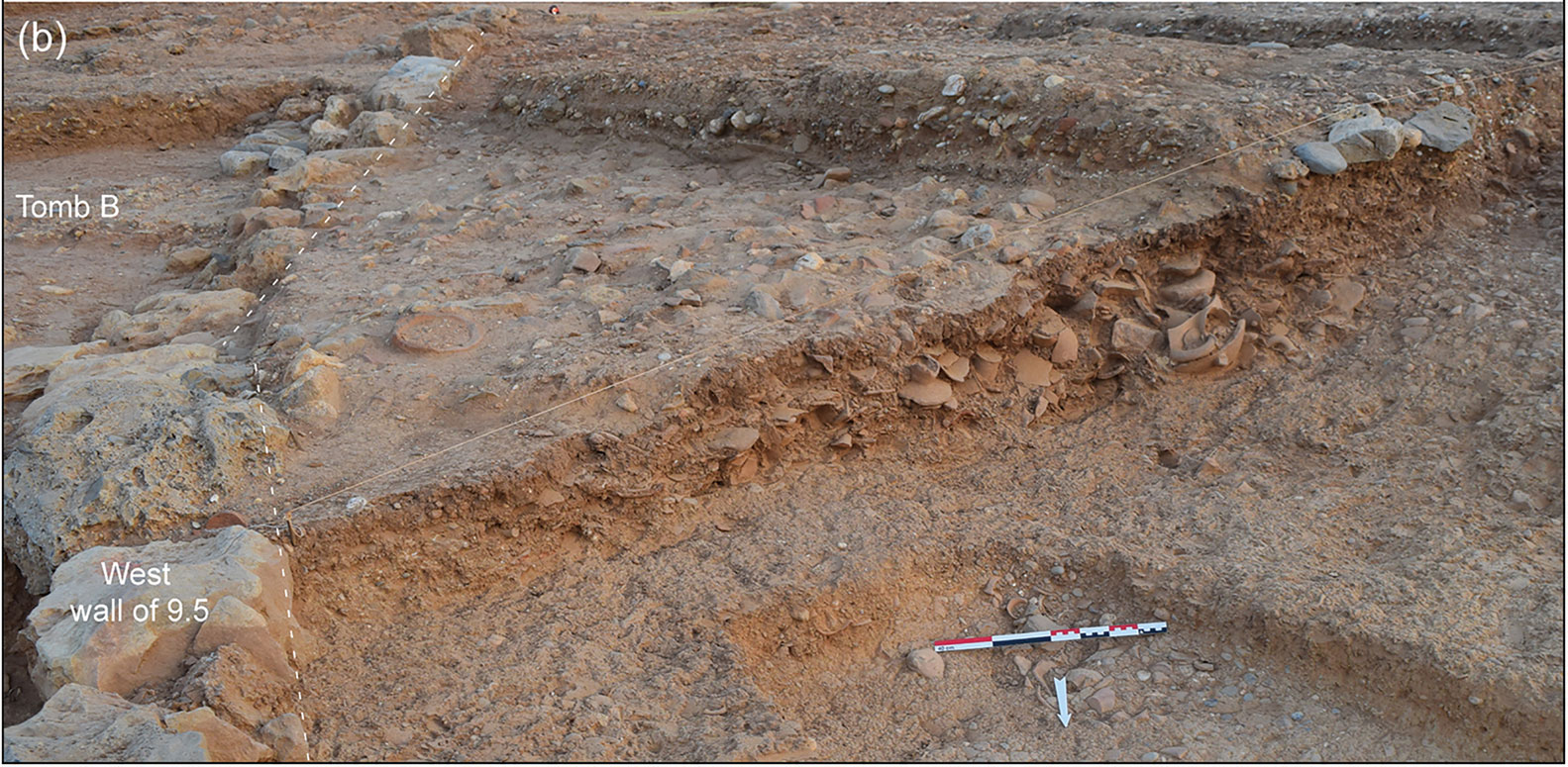Pottery deposit to the west of Tomb B, Sissi, Crete