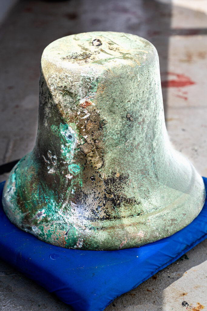 Star of Bengal bell on the surface