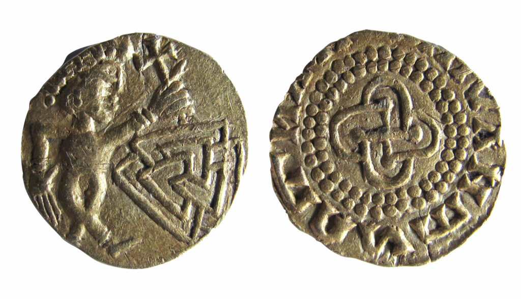 Unique Anglo-Saxon Gold Coin Found in English Field