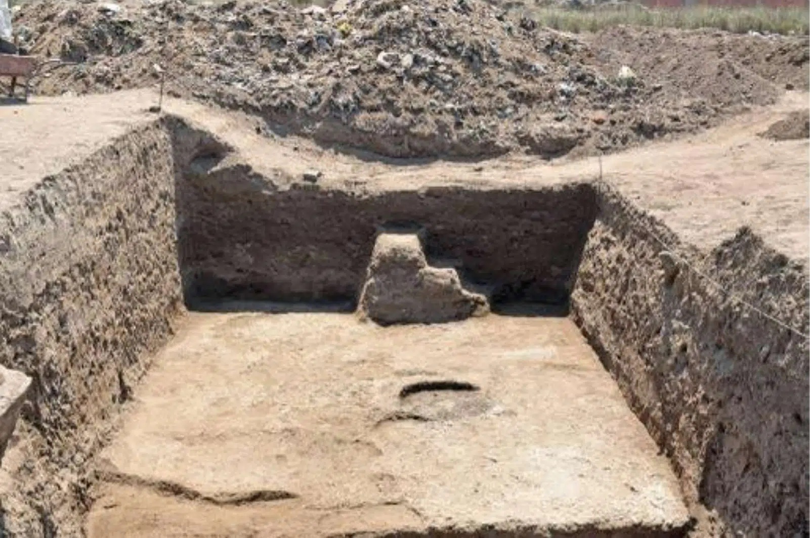 Temple platform, Tell al-Faraun, Egypt