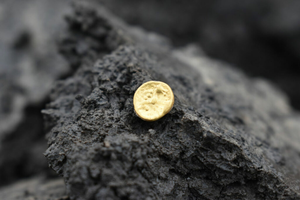 Celtic gold coin