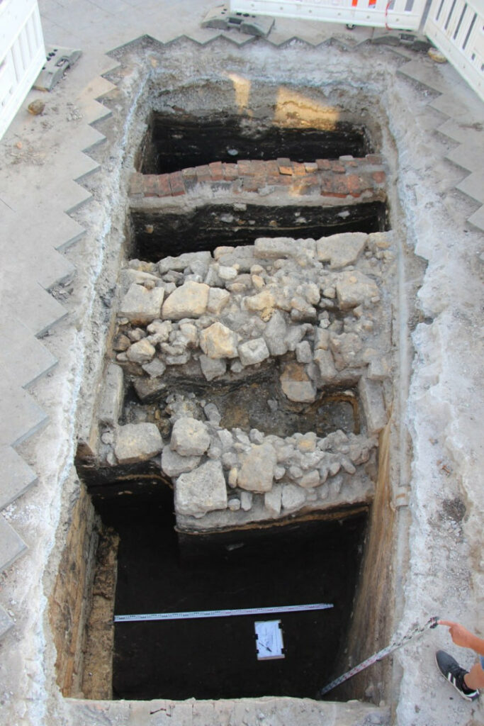 Fortress excavation, Odessa, Ukraine
