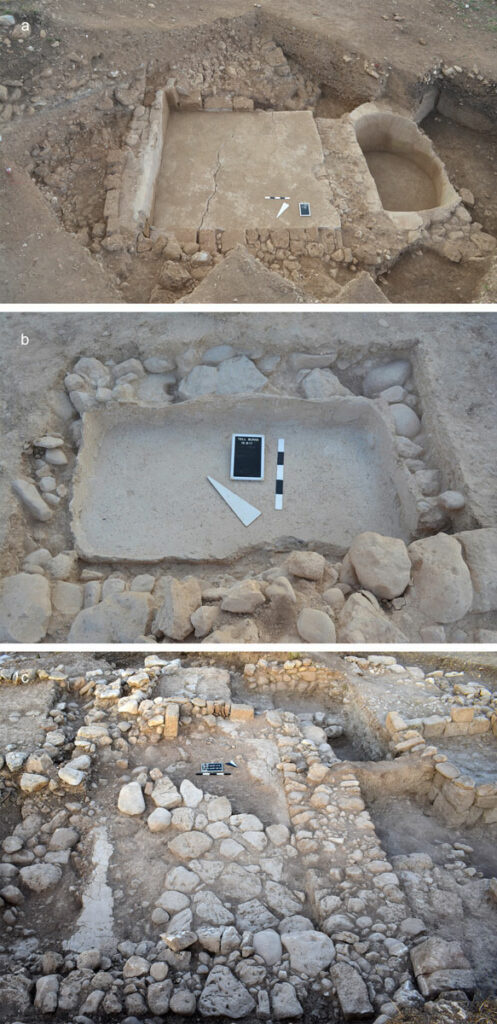 Plastered installations, Tell el-Burak, Lebanon