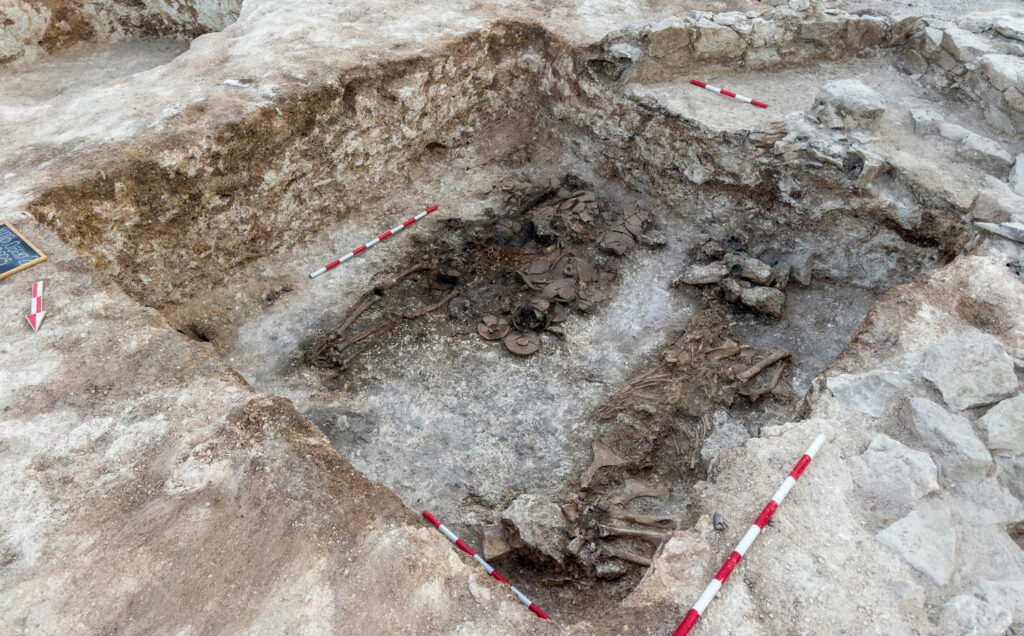 Grave of Thracian warrior and horse, Kapitan Petko Voivoda, Bulgaria