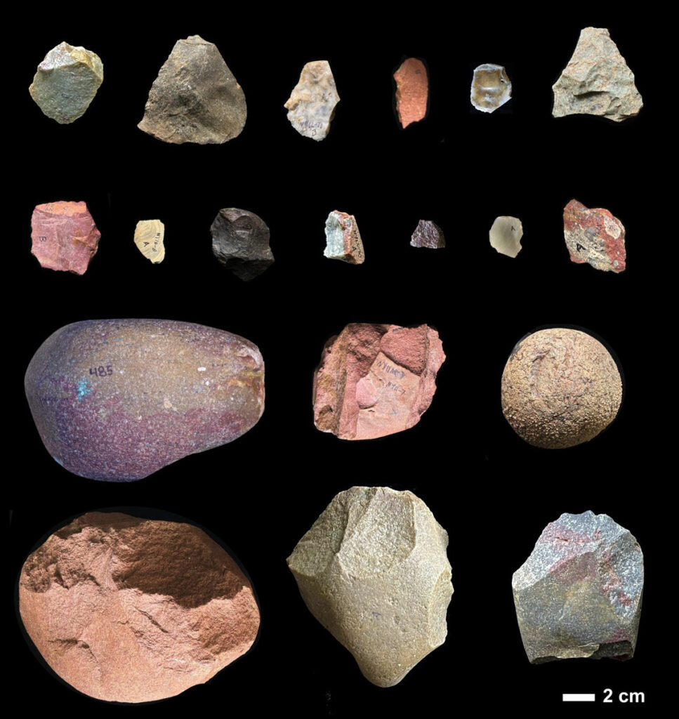 Oldowan stone tools