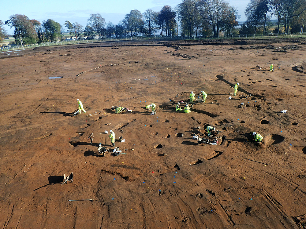 Excavation, Guardbridge, Scotland