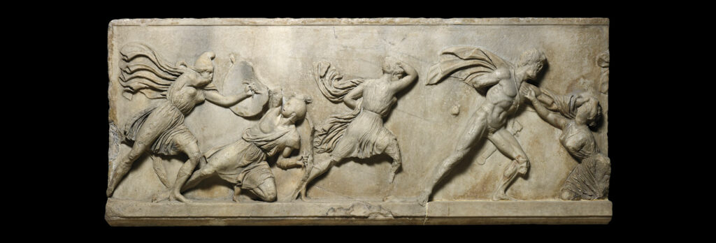 Amazon frieze from the Mausoleum at Halicarnassus
