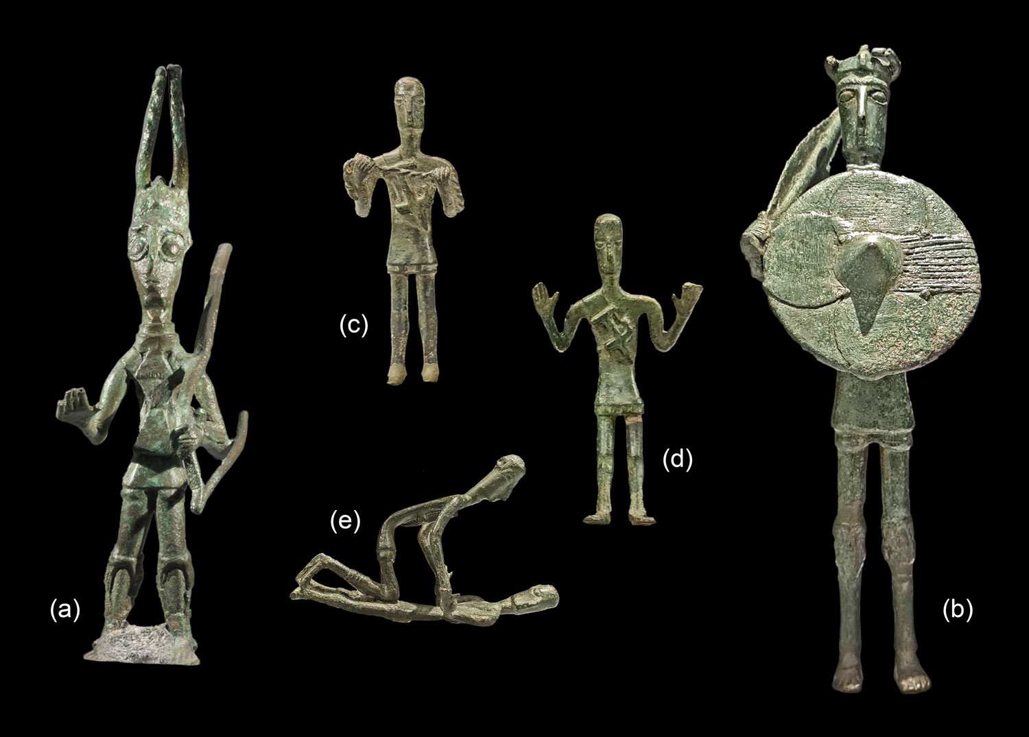 Uta-Abini–style bronzetti from Sardinia