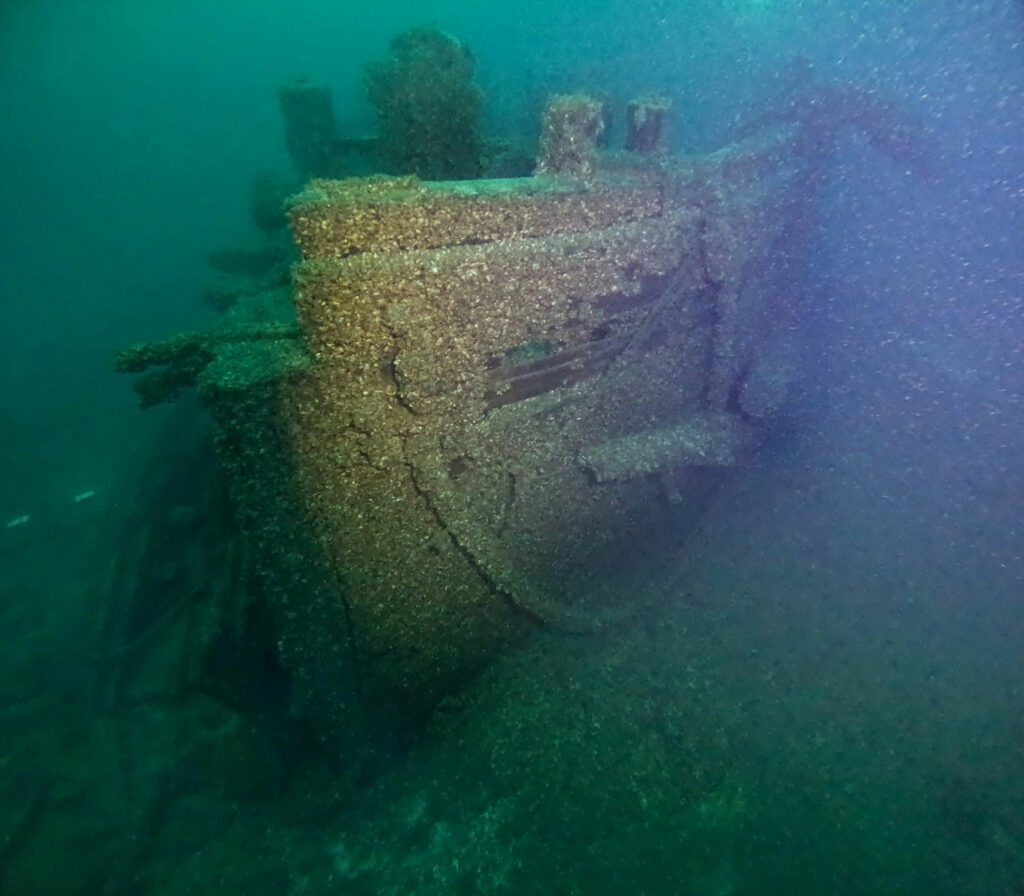 F.J. King hull, Baileys Harbor, Wisconsin