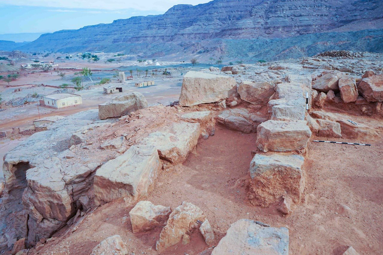 Excavation at Wadi el-Nasb, Egypt