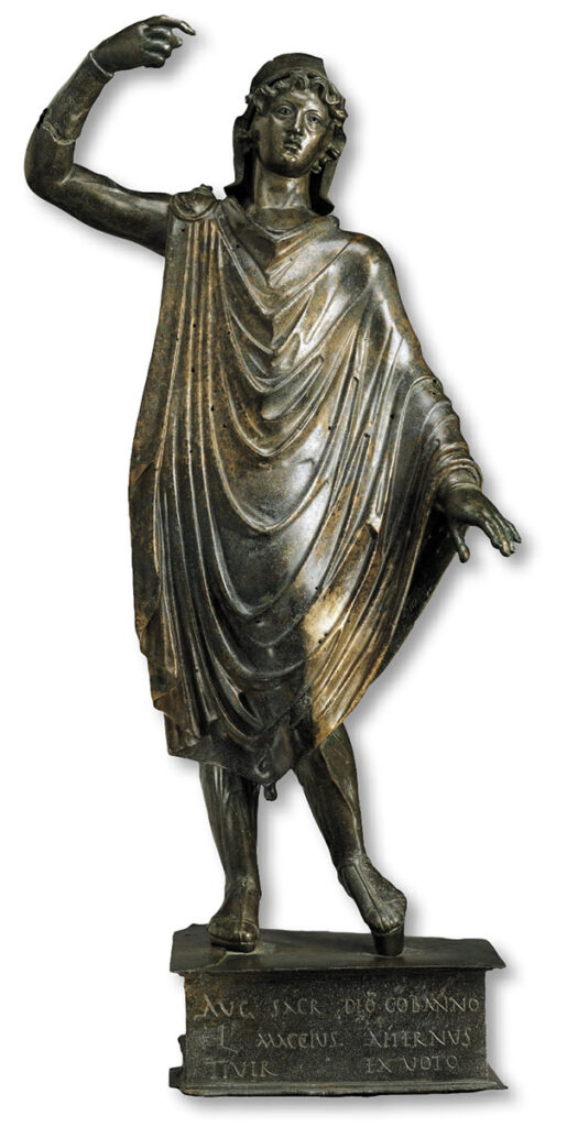 Bronze depiction of Mars-Cobannus
