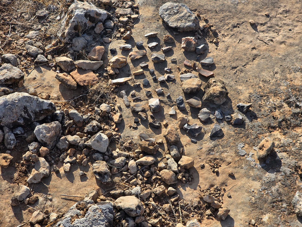 Aerial view of structure, Göbeklitepe, Turkey