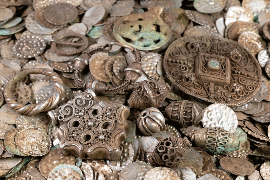Medieval Hoard of Silver and Pearls Discovered in Sweden