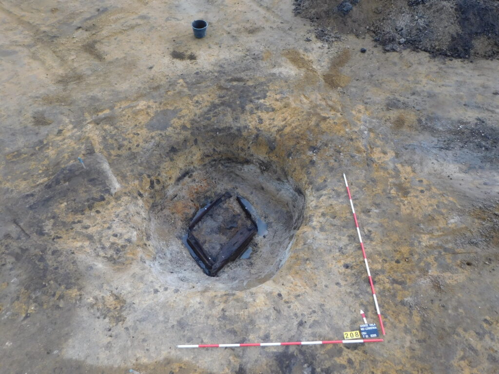 Wood-lined well, Dašice, Czech Republic