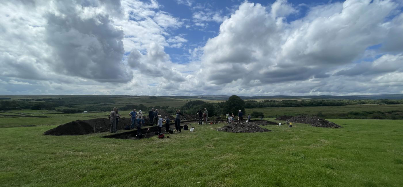 Excavation of Bremenium Fort, Northumberland National Park, England