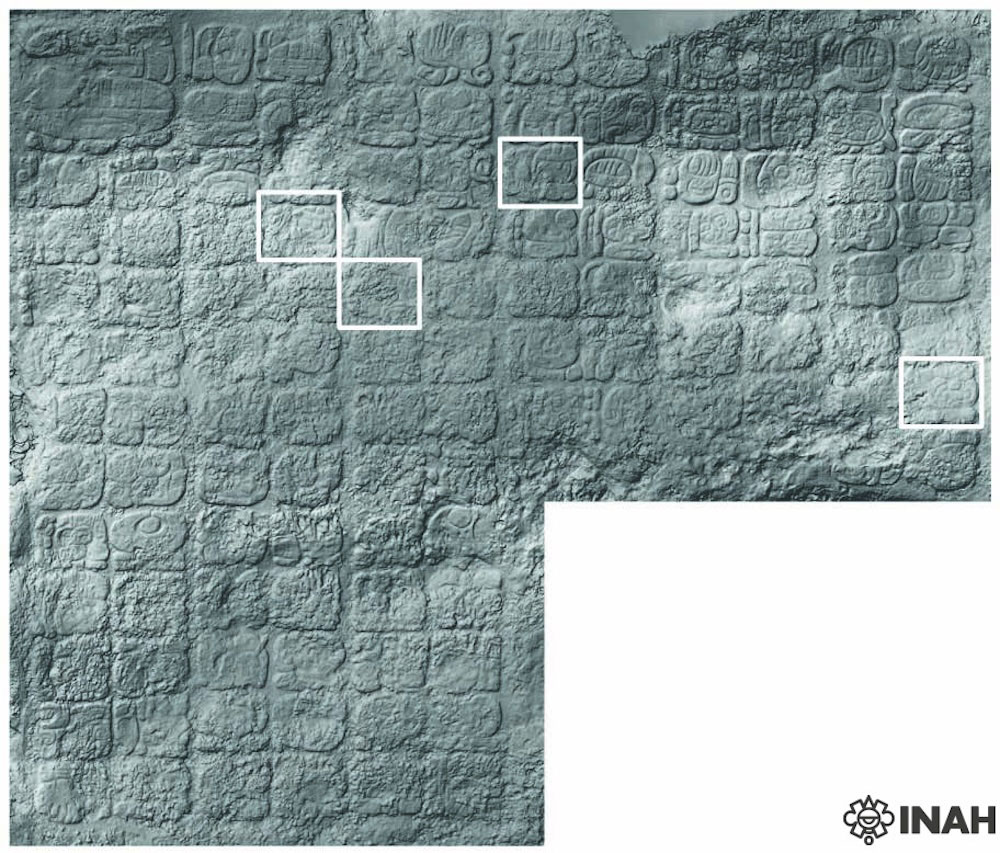 Photogrammetric model of the Foundation Rock from Cobá, Mexico
