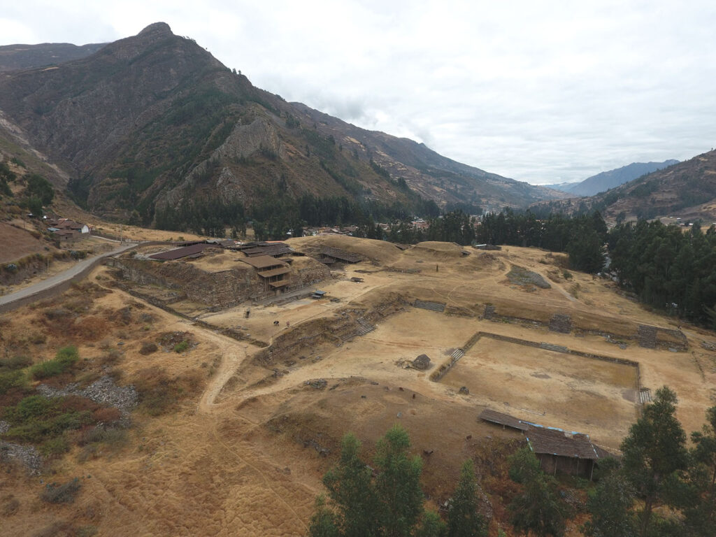 The ritual center of Chavin de Huantar flourished in northern Peru.