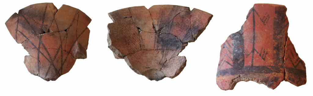 Bronze Age potsherds