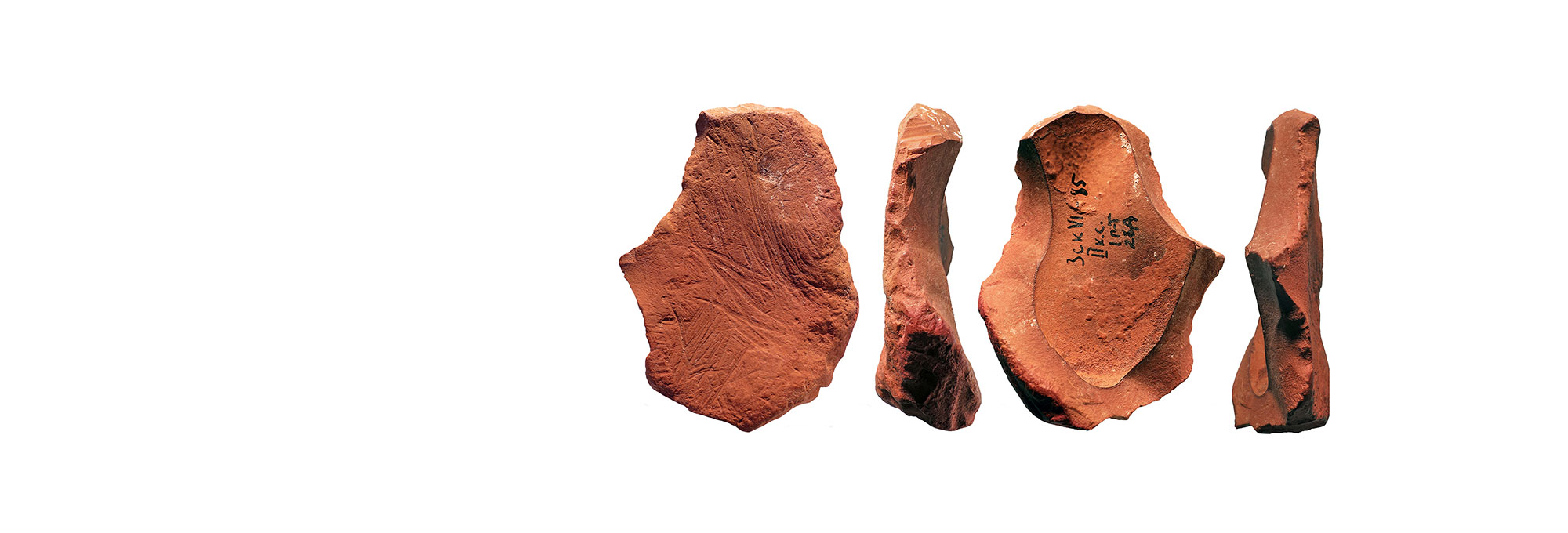 Modified ocher fragment