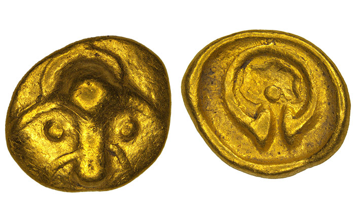 Celtic gold coin