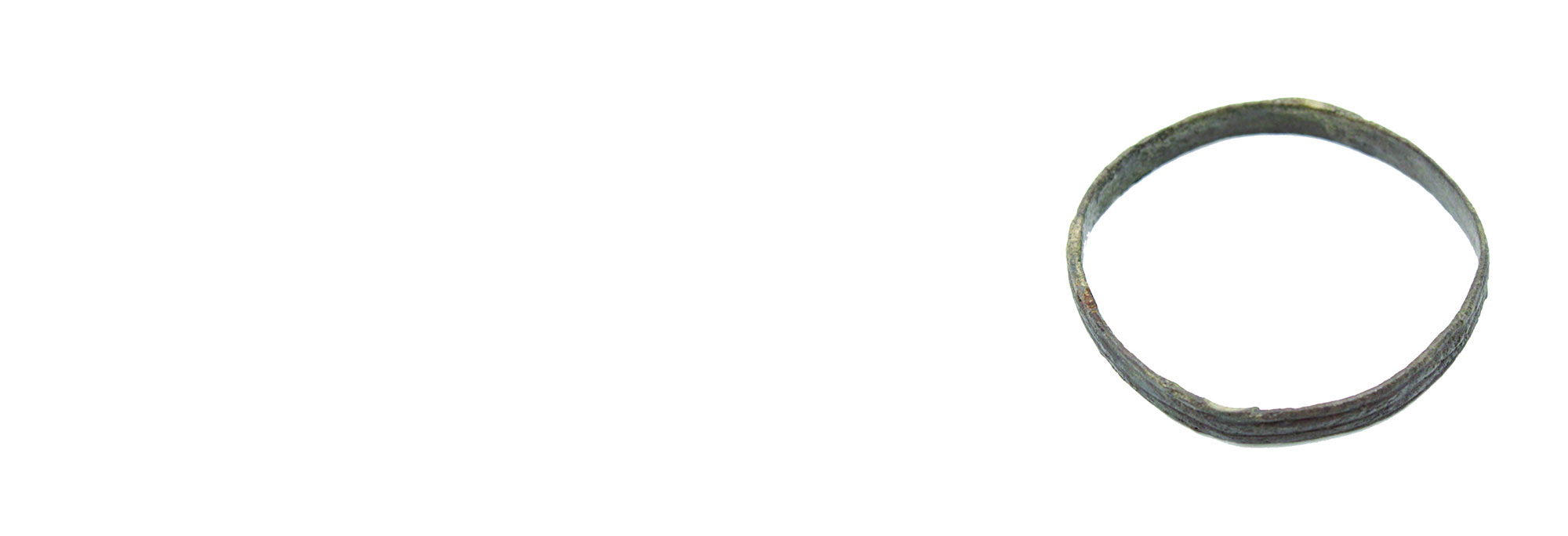 Silver bangle from an El Argar grave