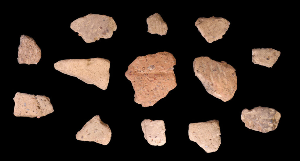 Ceramics recovered from atop the cliffs overlooking the Rappahannock River point to a fifteenth- to early seventeenth-century Native settlement.
