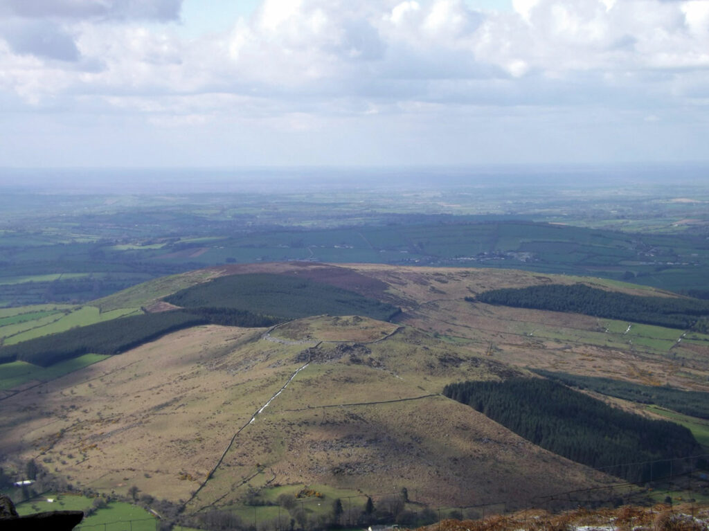 Brusselstown Ring hillfort, County Wicklow, Ireland