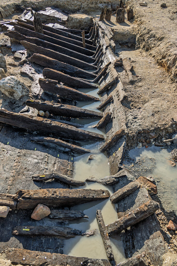 Roman barge, Sisak, Croatia