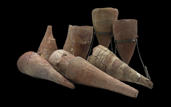 Cornets from Teleilat Ghassul