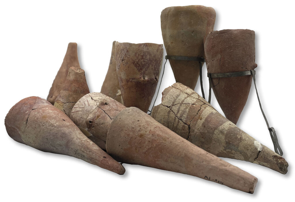 Cornets from Teleilat Ghassul