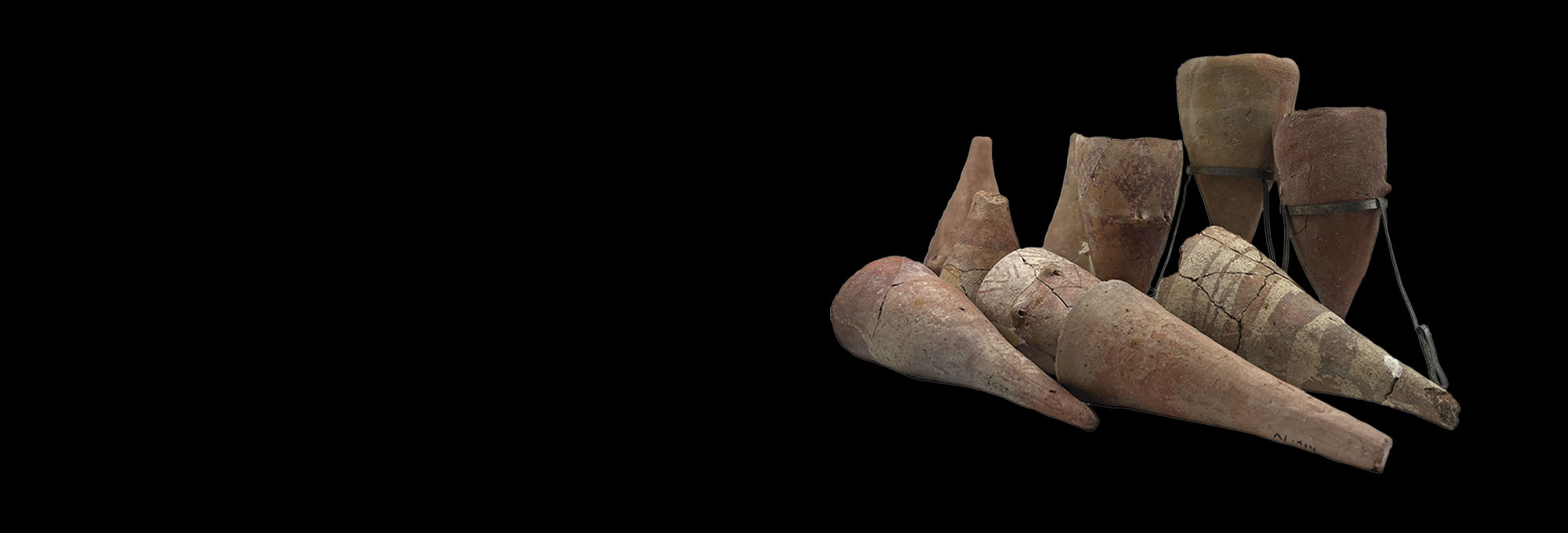 Cornets from Teleilat Ghassul