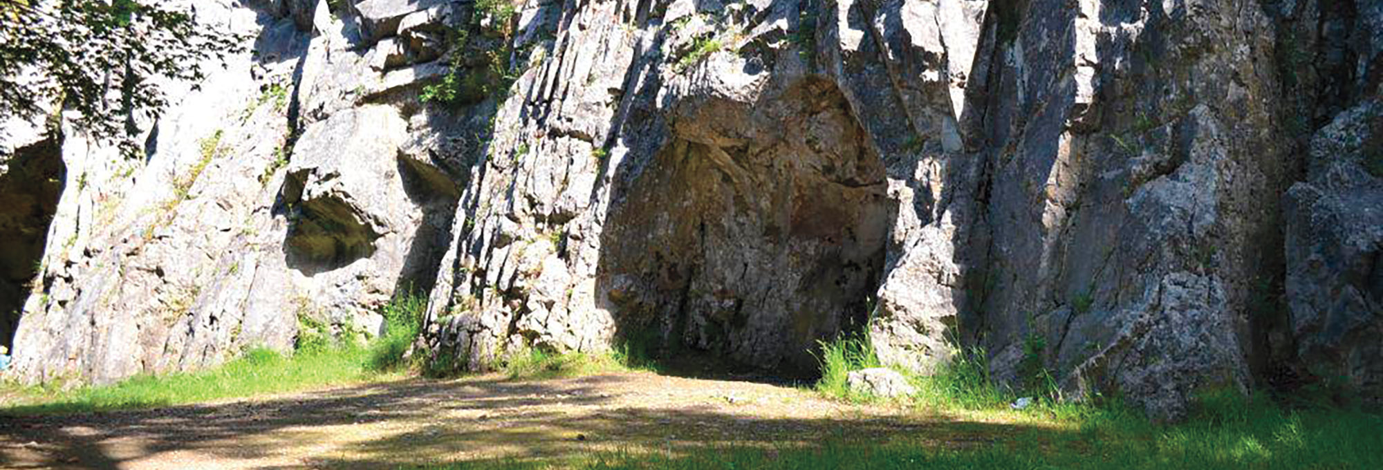 The Third Cave, one of the galleries in a cave system in central Belgium known as the Goyet Caves