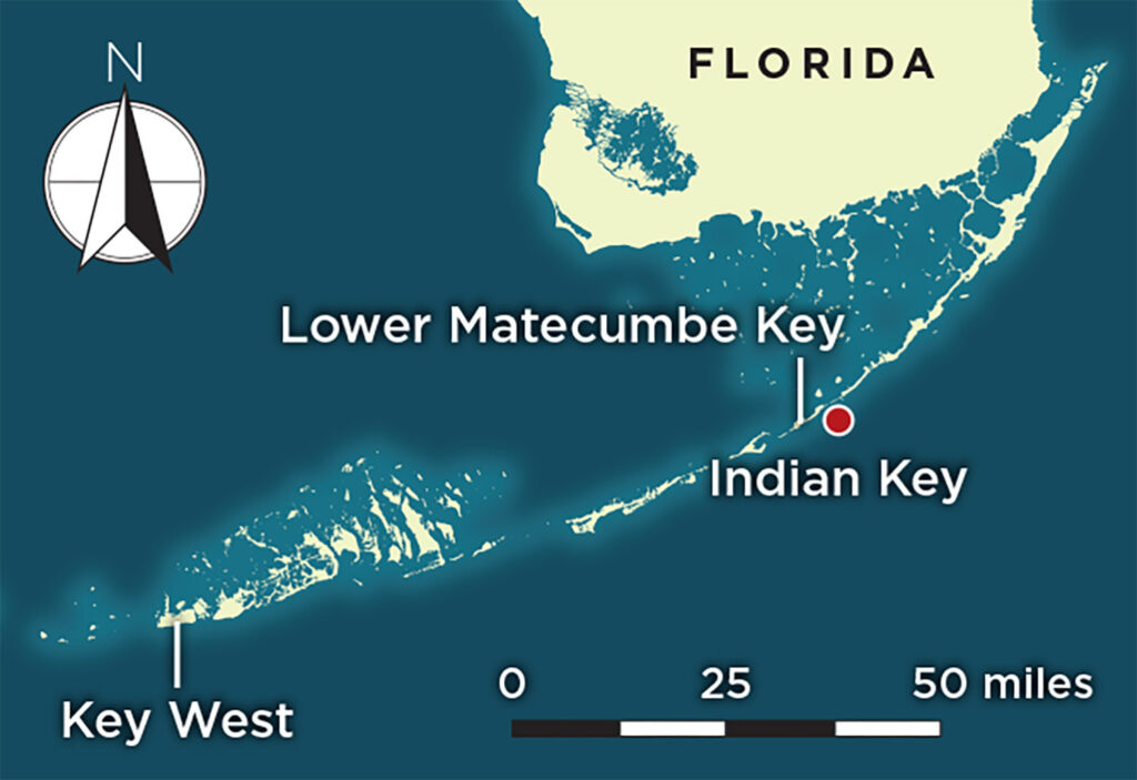 Florida Keys map
