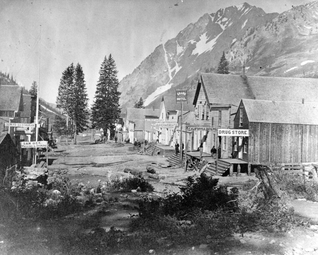Photograph of Alta, Utah, in 1873