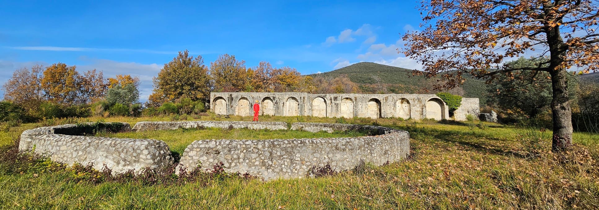 Terrace at Villa dei Casoni, Montopoli di Sabina, Italy