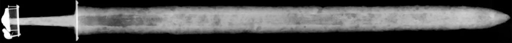 X-ray of sword