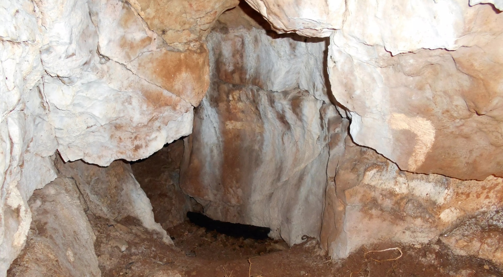 Interior of Heaning Wood Bone Cave, Cumbria, England