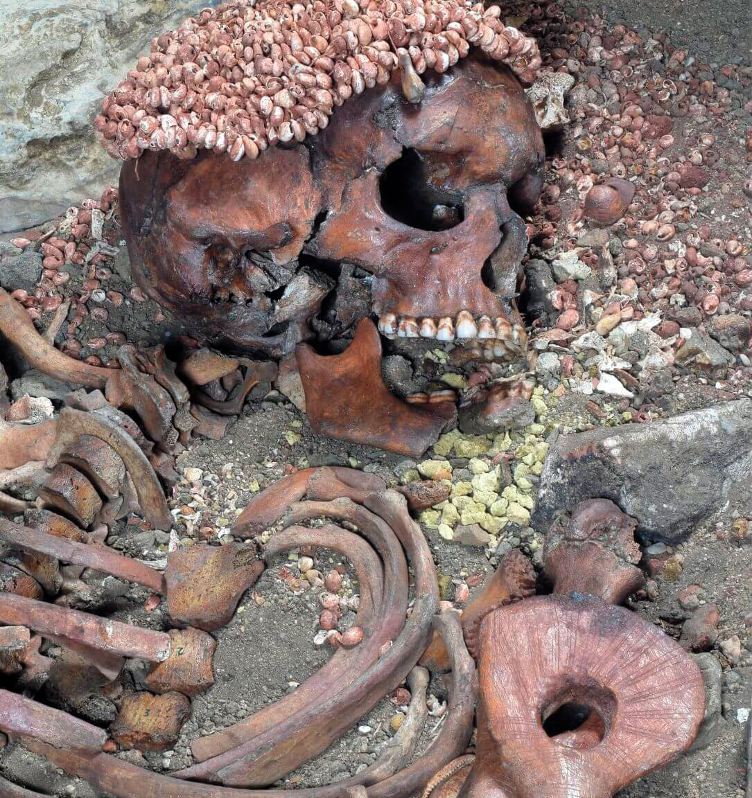 Skeletal remains of a Paleolithic teenager known as the Prince