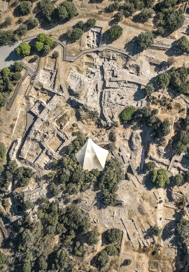 Aerial view of Ilium