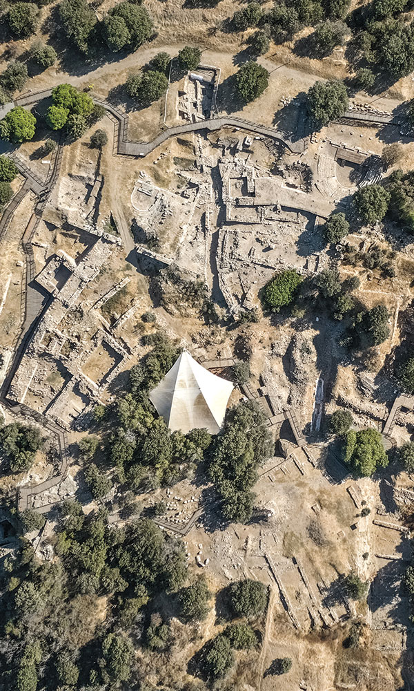 Aerial view of Ilium