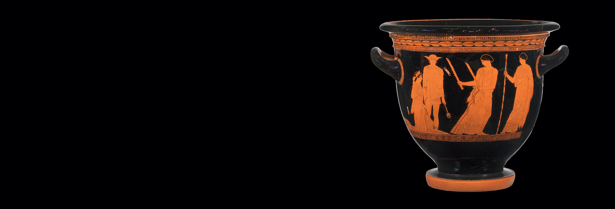 Vase illustrating Hymn to Demeter