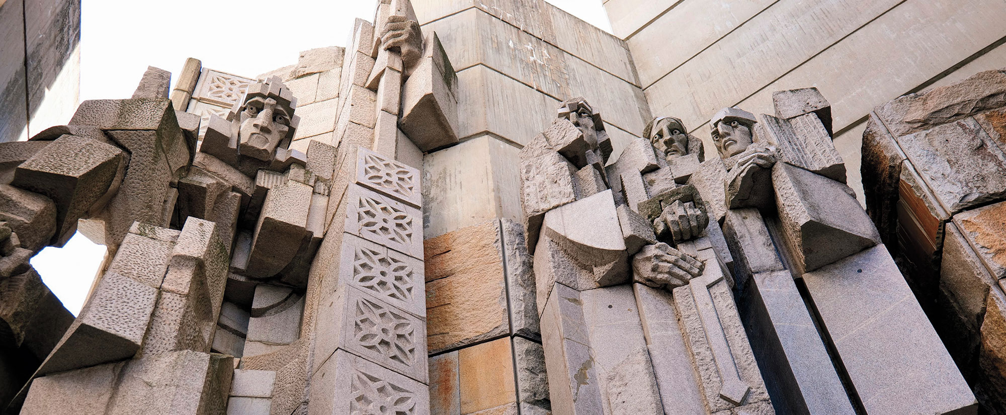 A monument called the Founders of the Bulgarian State in the eastern Bulgarian city of Shumen
