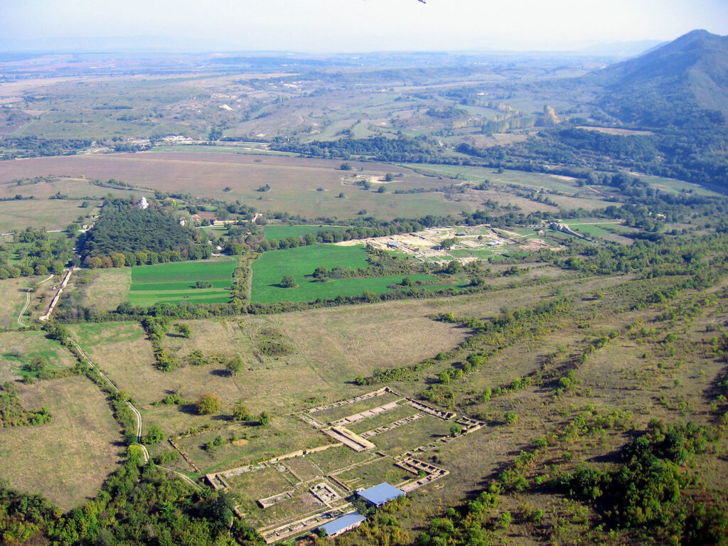 Veliki Preslav is naturally protected by the Balkan Mountains