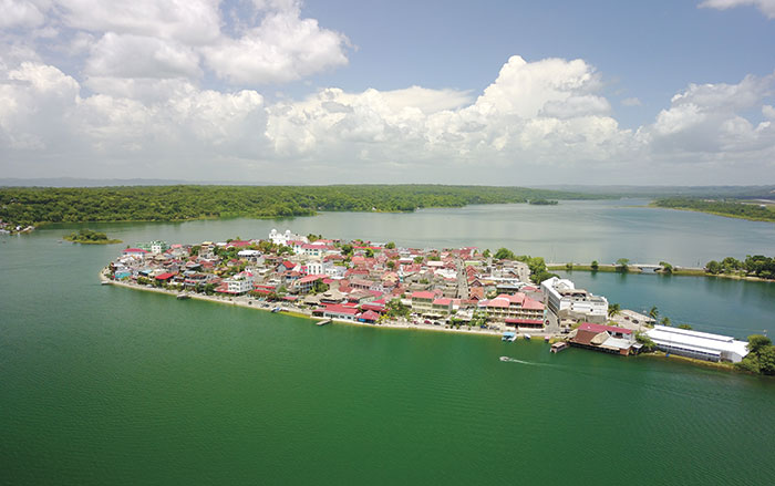 Flores Island, Guatemala
